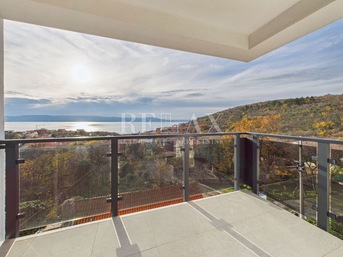 Povile – dvosobno stanovanje z razgledom, novogradnja