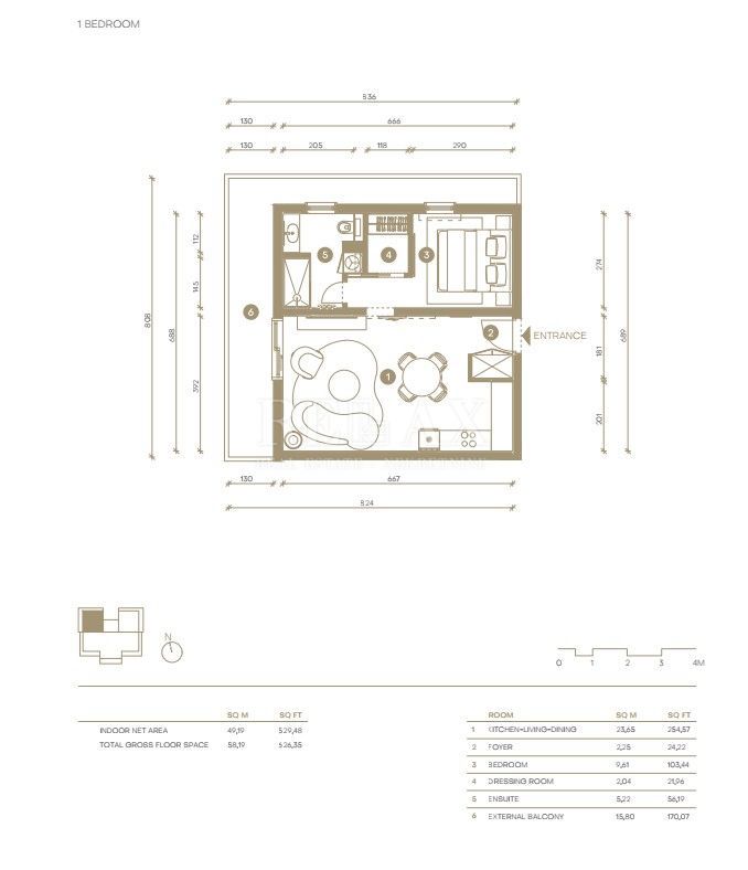 Novi Vinodolski - apartma v ekskluzivnem naselju