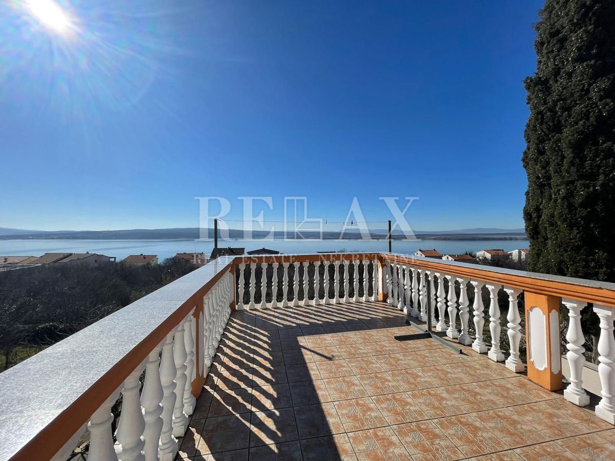 CRIKVENICA, DRAMALJ - Kamnita hiša s pogledom na morje