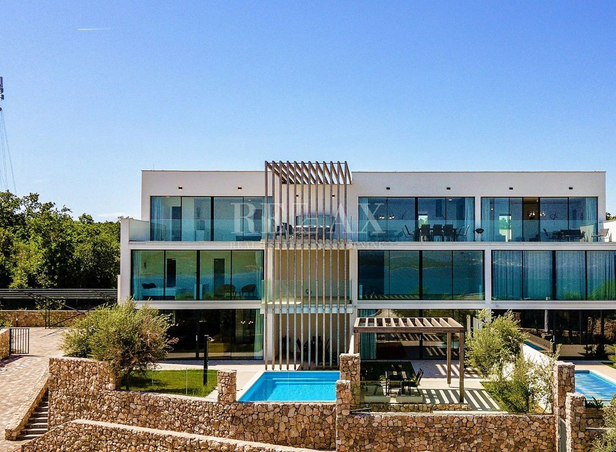 KRK, MALINSKA - Luksuzni penthouse s pogledom na morje