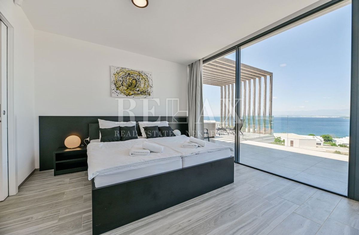 KRK, MALINSKA - Luksuzni penthouse s pogledom na morje