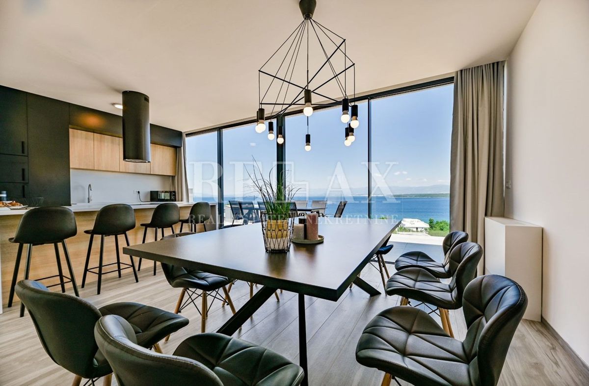KRK, MALINSKA - Luksuzni penthouse s pogledom na morje