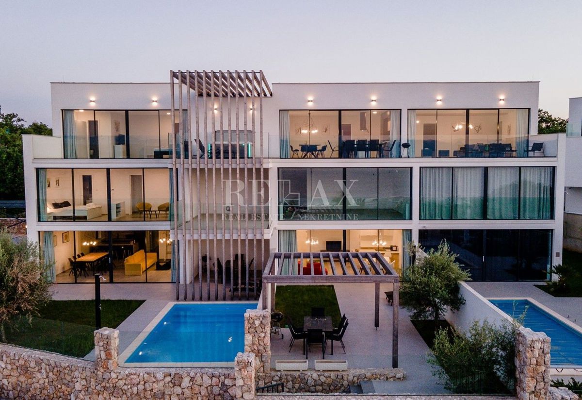 KRK, MALINSKA - Luksuzni penthouse s pogledom na morje