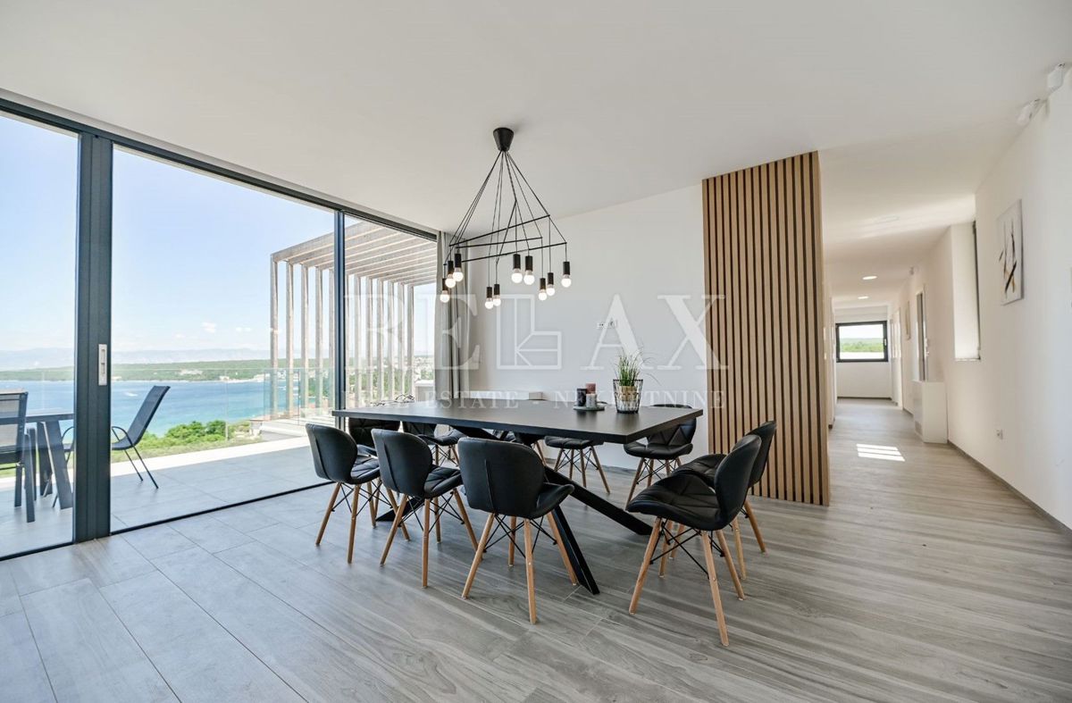 KRK, MALINSKA - Luksuzni penthouse s pogledom na morje