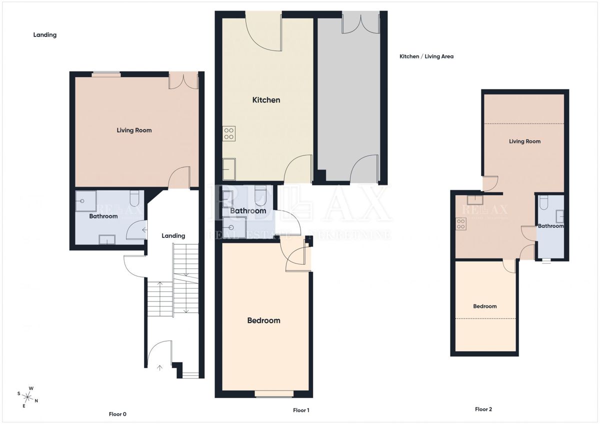 Crikvenica - del hiše 1. vrsta do morja