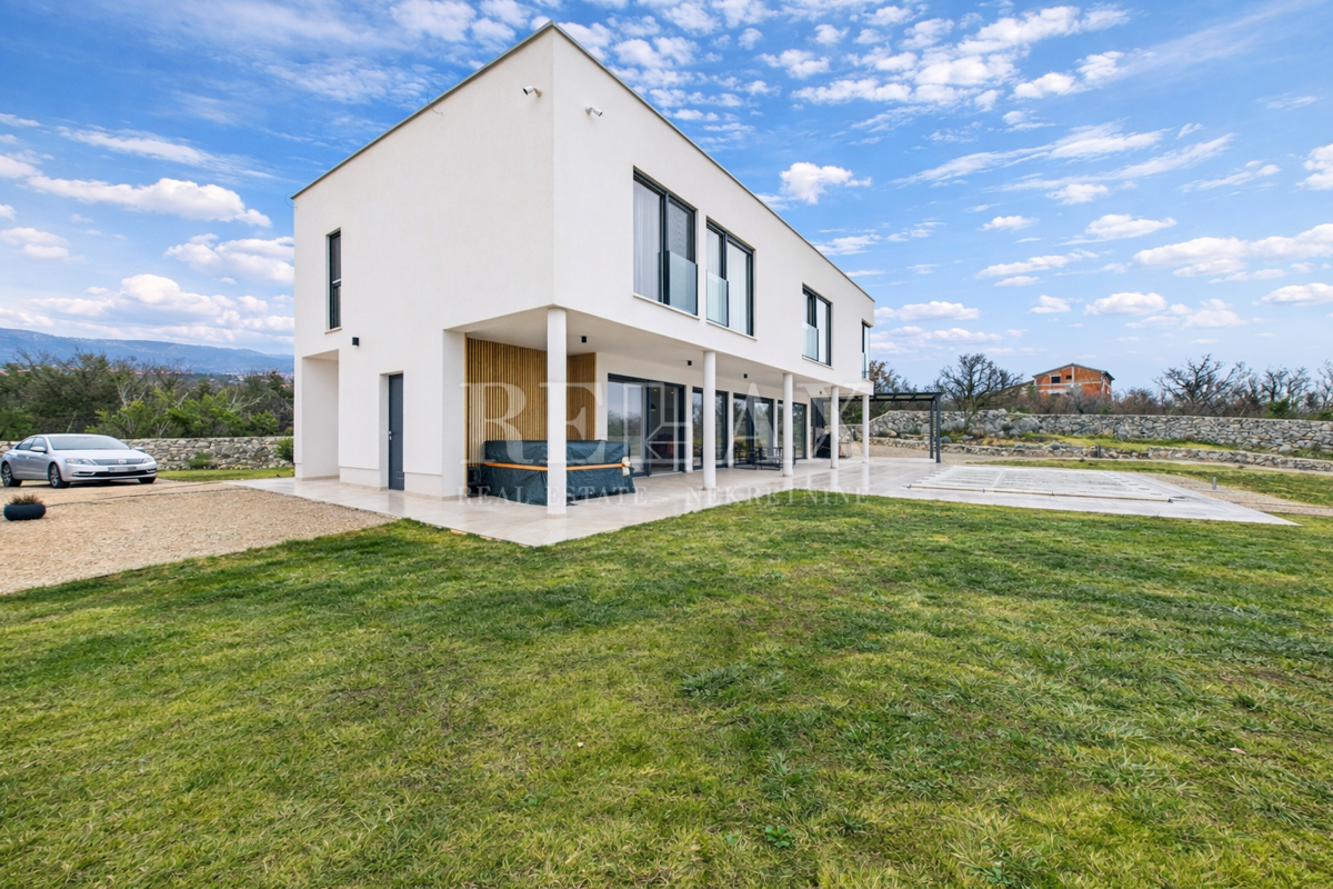 Šmrika - čudovita vila z bazenom in pogledom na morje