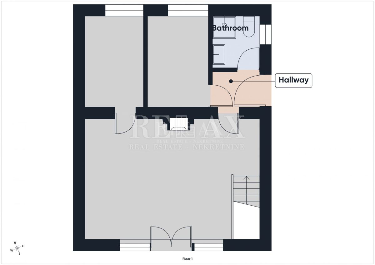 Novi Vinodolski - hiša v drugi vrsti do morja