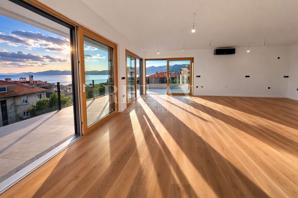 Rijeka, Kantrida - vrhunski penthouse v novogradnji