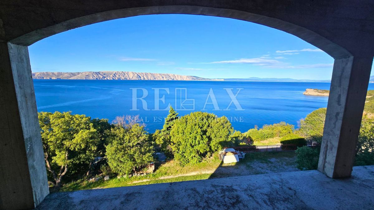 Sibinj Krmpotski - hiša v prvi vrsti do morja