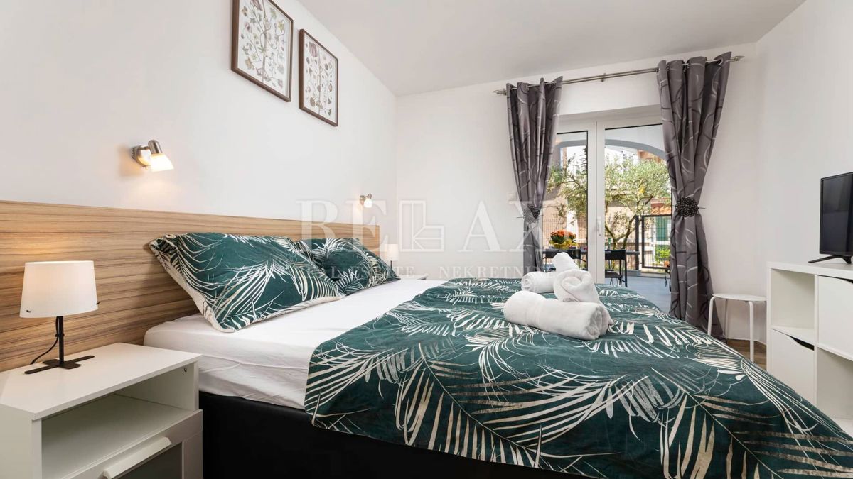 Otok Krk, Malinska - apartma 35 m od morja