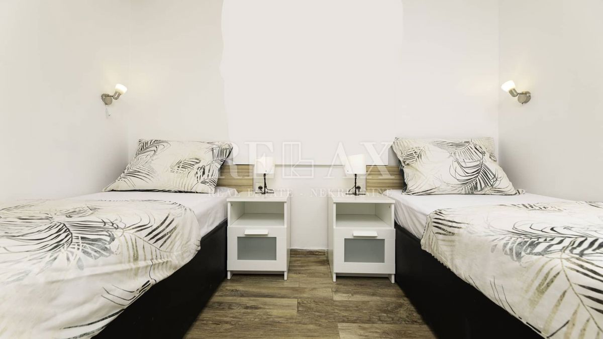 Otok Krk, Malinska - apartma 35 m od morja