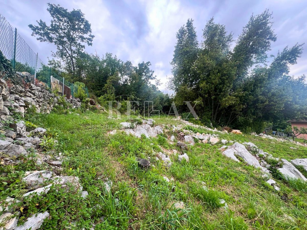 Oprić, Lovran - gradbeno zemljišče s pogledom na morje