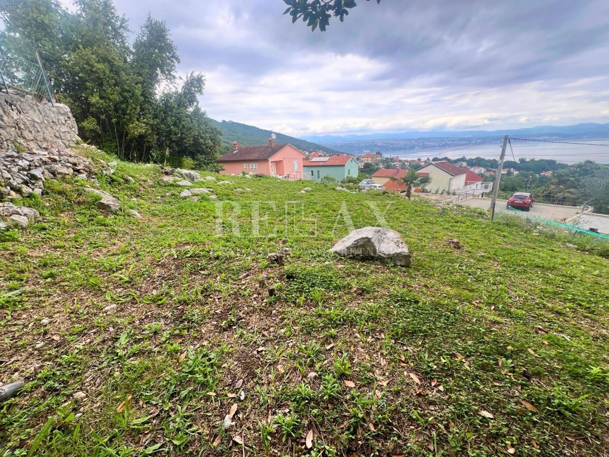 Oprić, Lovran - gradbeno zemljišče s pogledom na morje