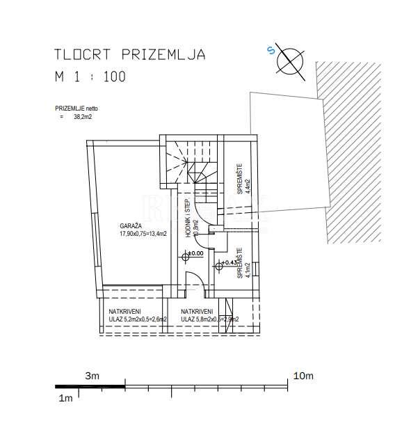 Dramalj - hiša v napredni nedokončani fazi