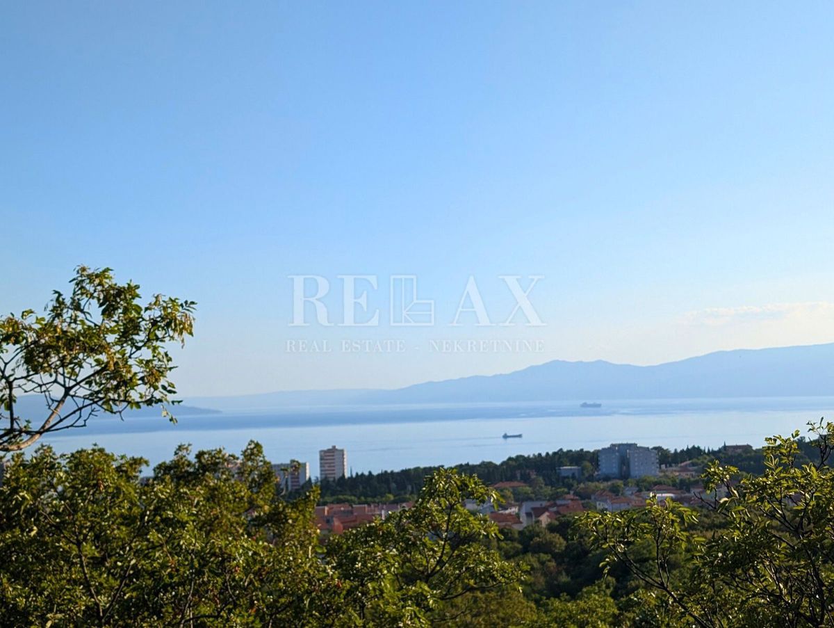 Rijeka, Trsat - zazidljivo zemljišče s pogledom na morje
