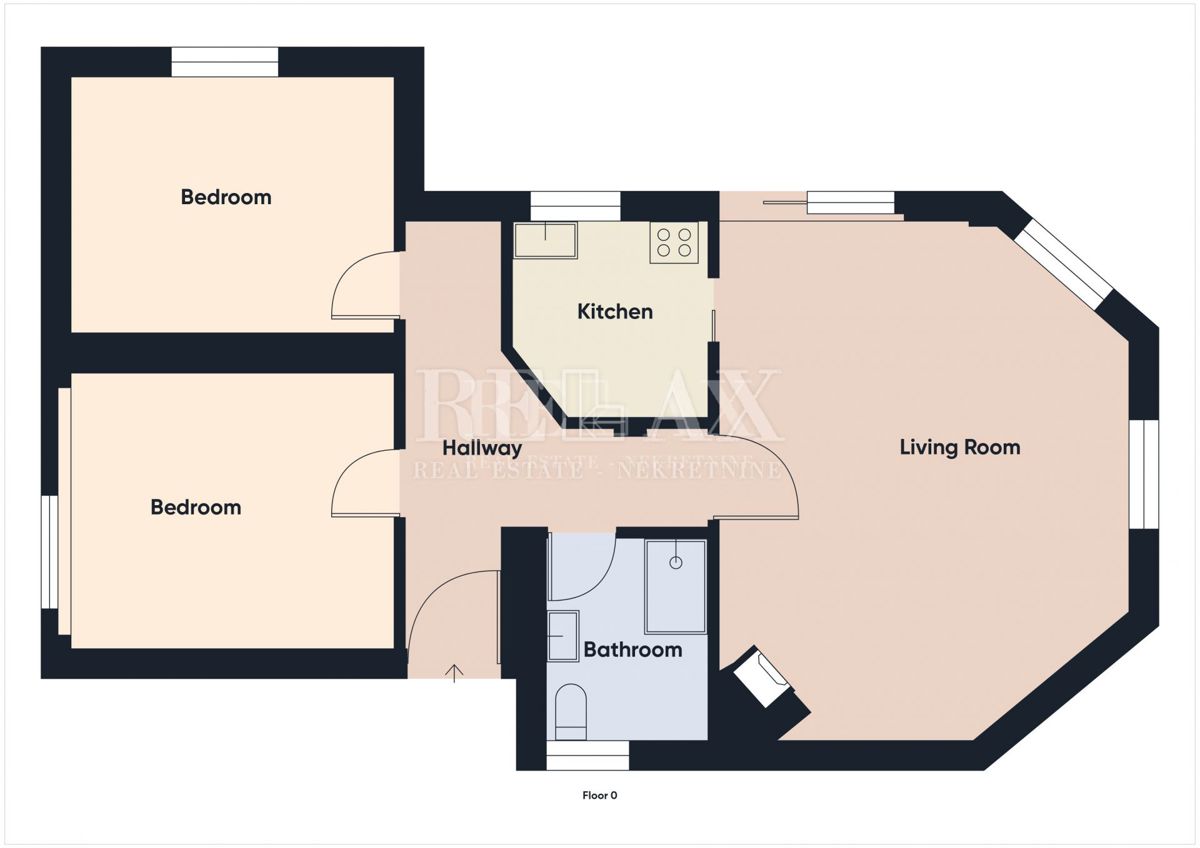 Novi Vinodolski - hiša z bazenom na odlični lokaciji