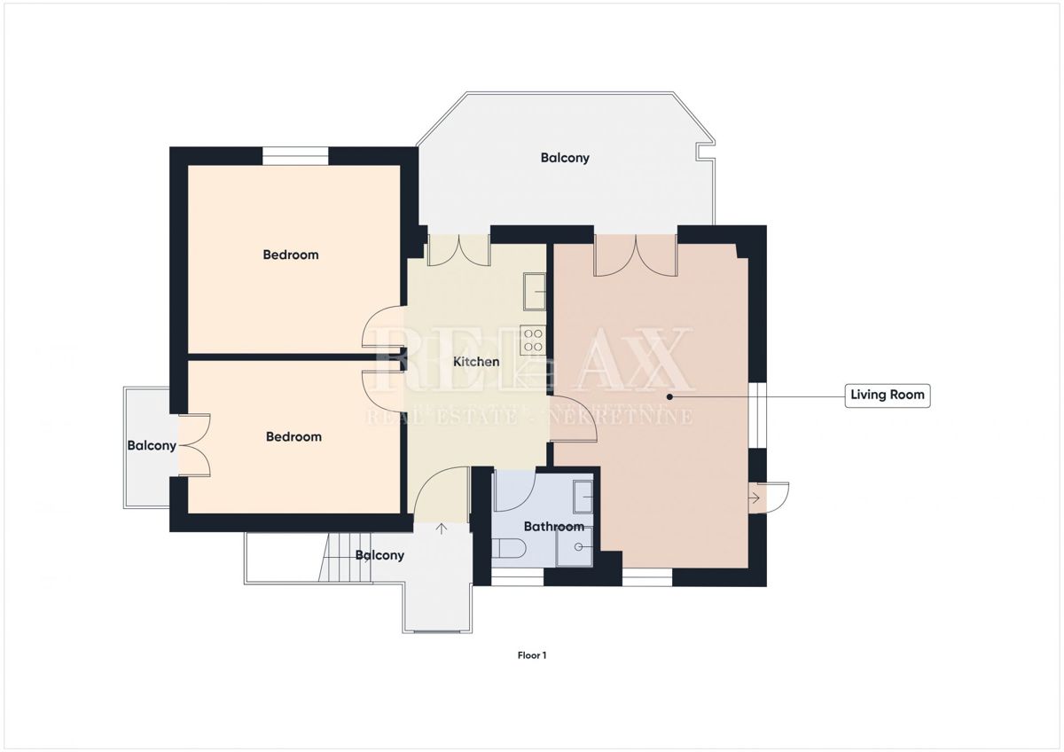 Novi Vinodolski - hiša z bazenom na odlični lokaciji