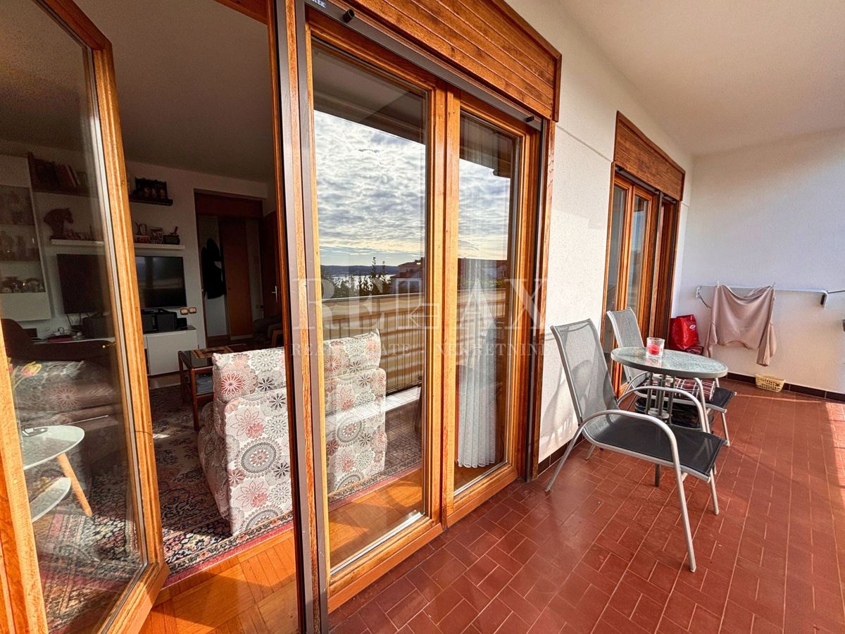 Crikvenica - stanovanje na mirni lokaciji, pogled