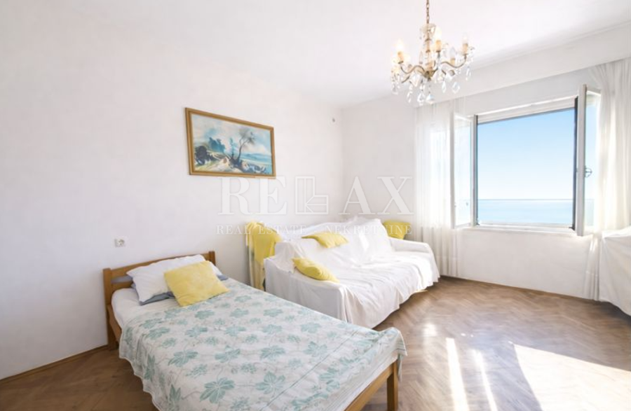 Rijeka, Kantrida - 120m2 stanovanje prva vrsta do morja