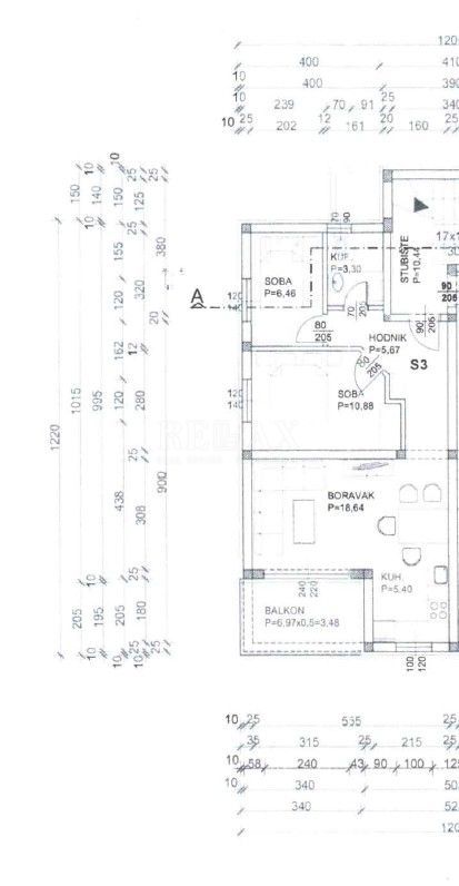 Povile - dvosobno stanovanje s pogledom na morje,novogradnja