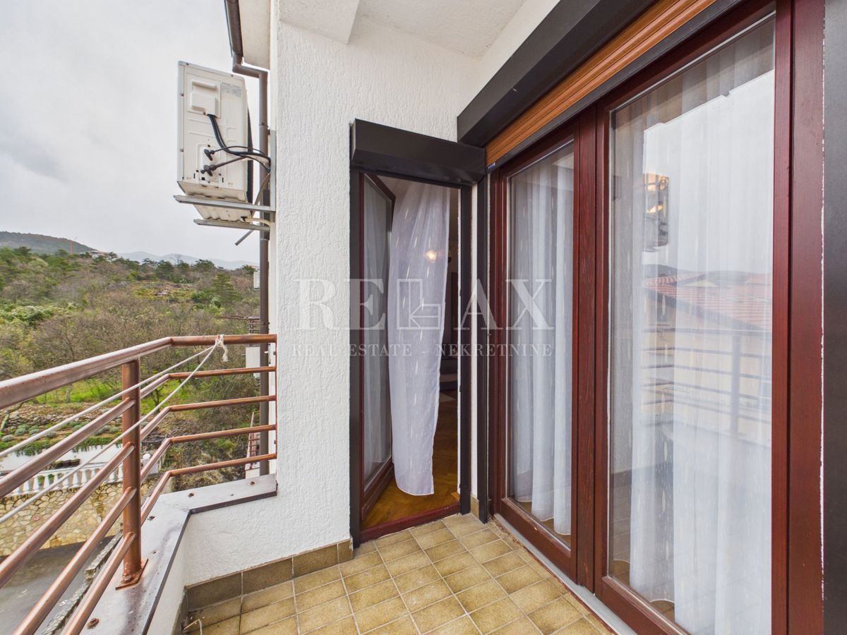 Crikvenica - enosobno stanovanje s pogledom na morje