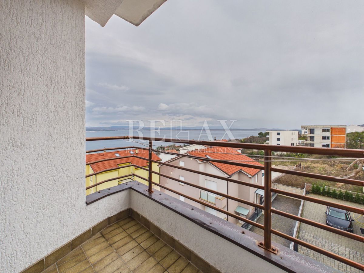 Crikvenica - enosobno stanovanje s pogledom na morje