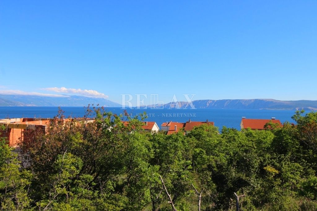 NOVI VINODOLSKI - Veliko zemljišče s pogledom na morje