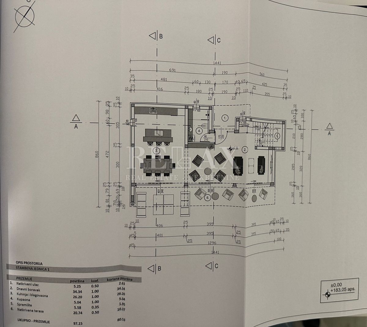 Bribir - vila z bazenom in velikim vrtom