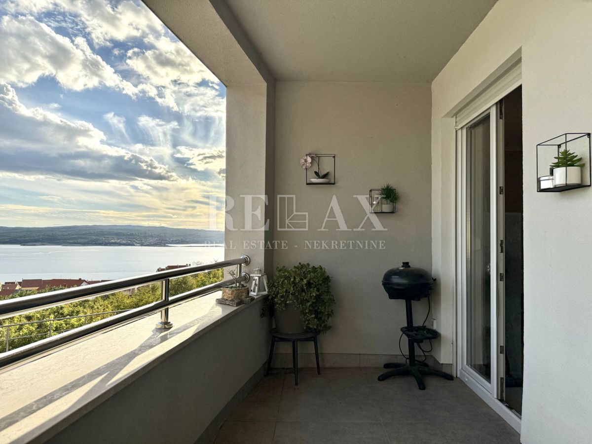 Crikvenica - apartma s panoramskim pogledom na morje