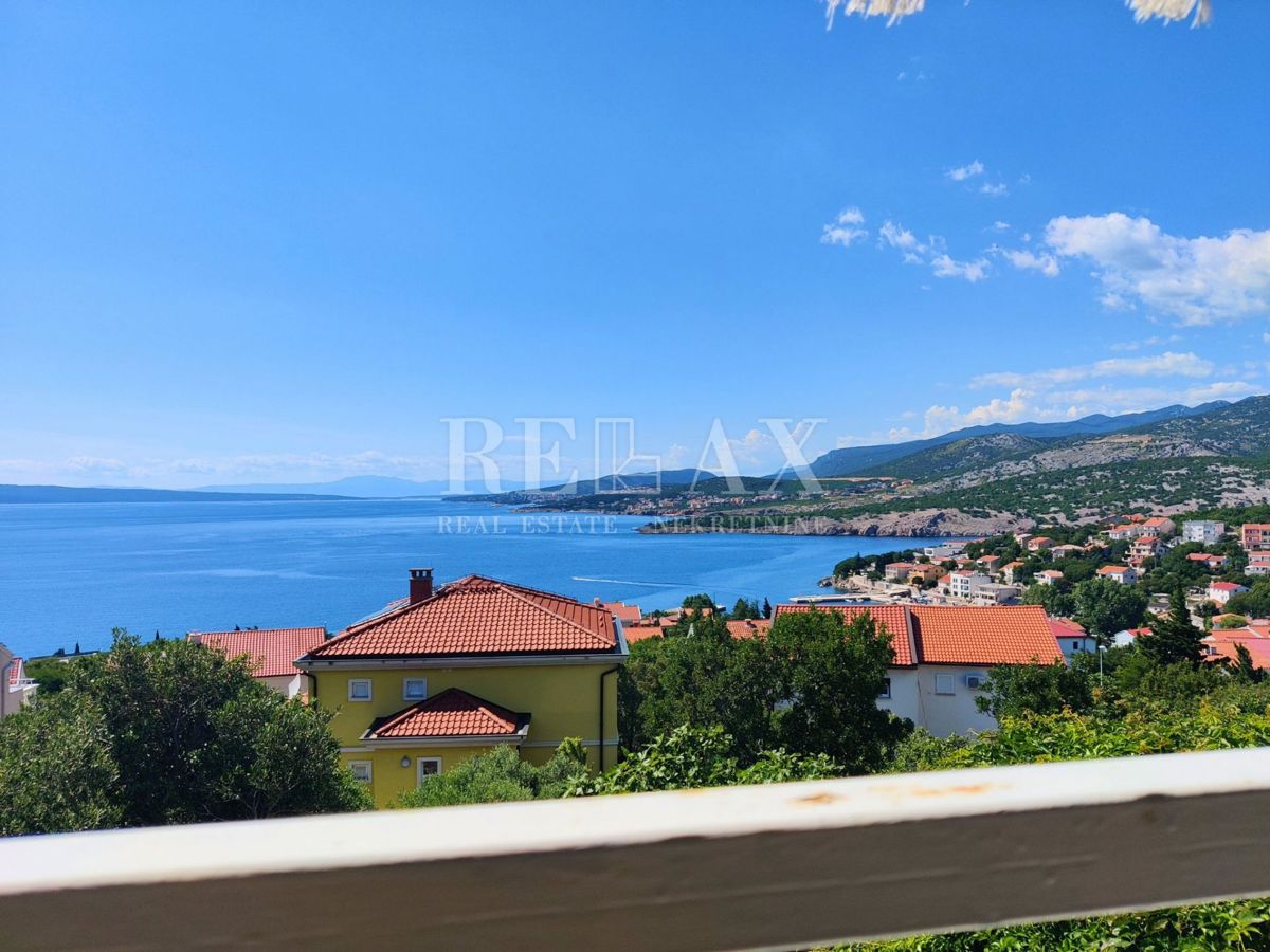Klenovica - apartma s čudovitim pogledom na morje