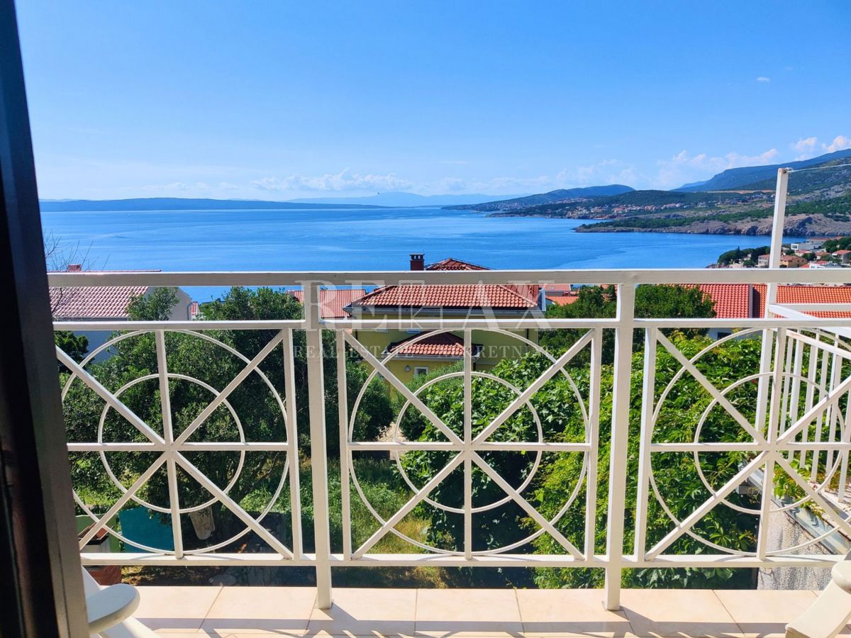 Klenovica - apartma s čudovitim pogledom na morje