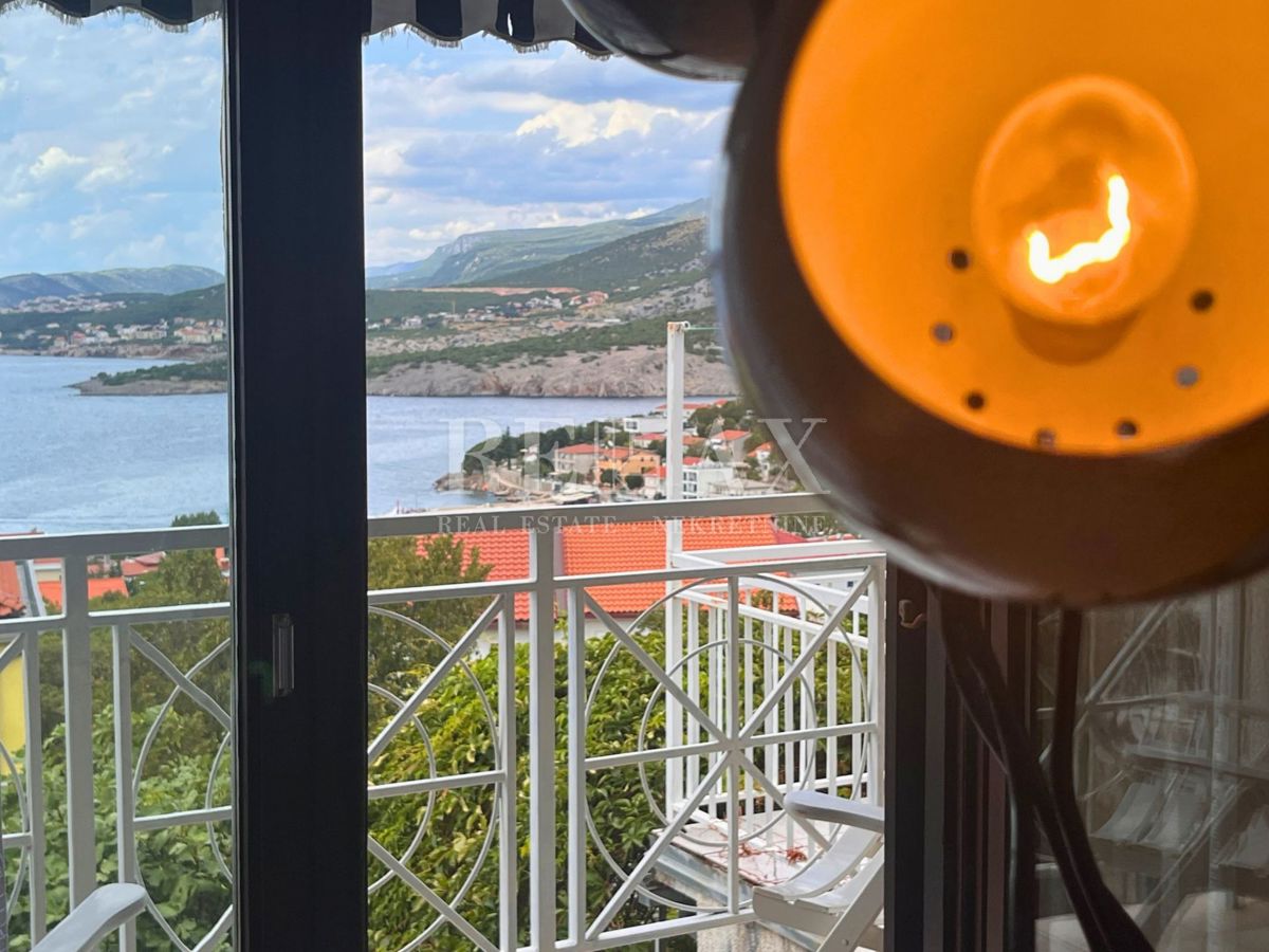 Klenovica - apartma s čudovitim pogledom na morje