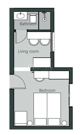Crikvenica - stanovanje v centru, 18,03 m2