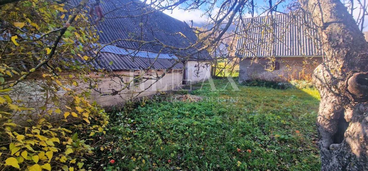 Krasno - hiša za prenovo z zemljiščem in dvema objektoma