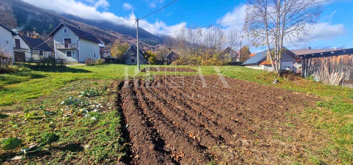 Krasno - hiša za prenovo z zemljiščem in dvema objektoma