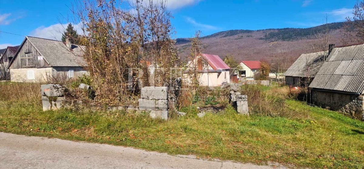 Krasno - hiša za prenovo z zemljiščem in dvema objektoma