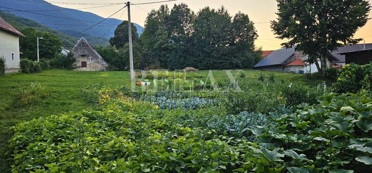 Krasno - hiša za prenovo z zemljiščem in dvema objektoma