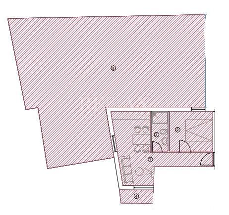 Crikvenica - apartma z veliko teraso, parkirišče