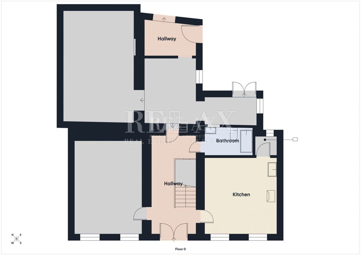 Bribir - avtentična hiša z vrtom