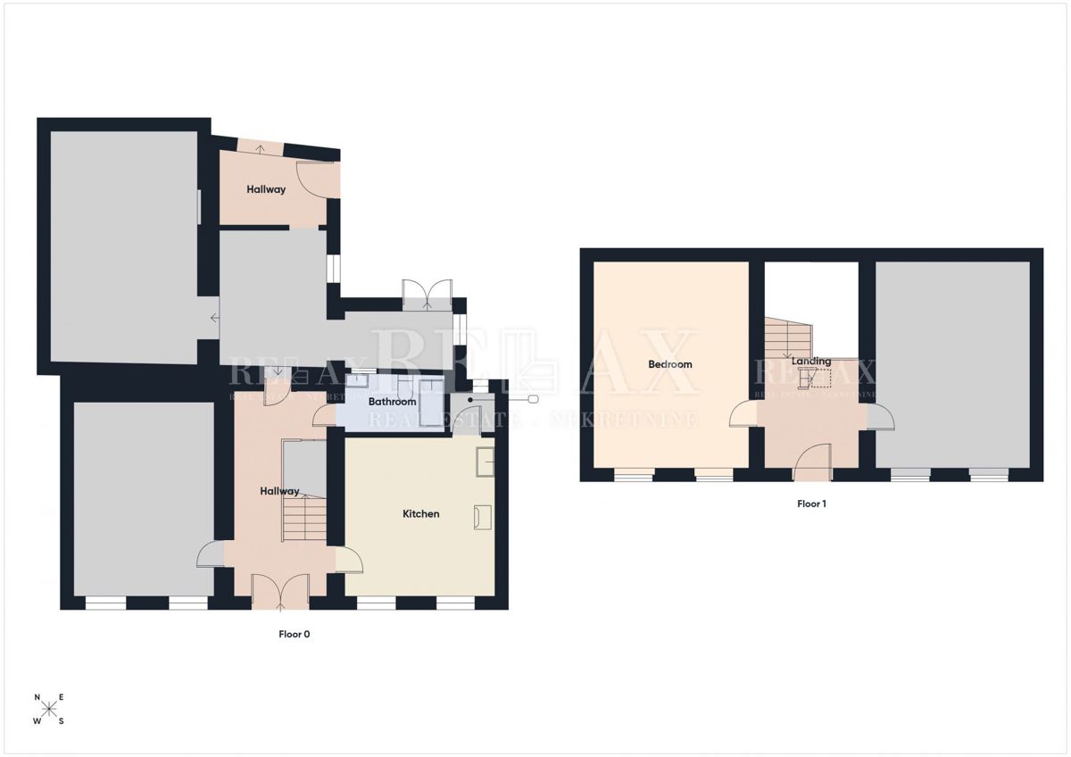 Bribir - avtentična hiša z vrtom