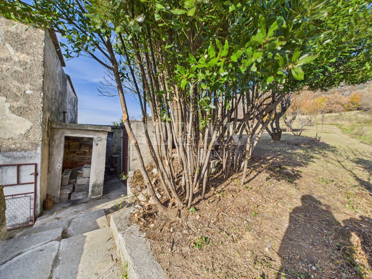 Bribir - avtentična hiša z vrtom