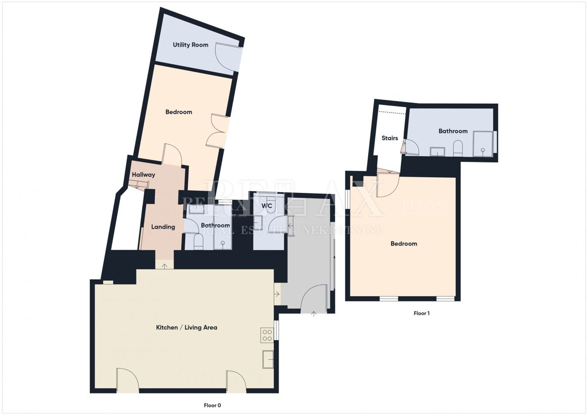 Bribir - kamnita vila z ogrevanim bazenom