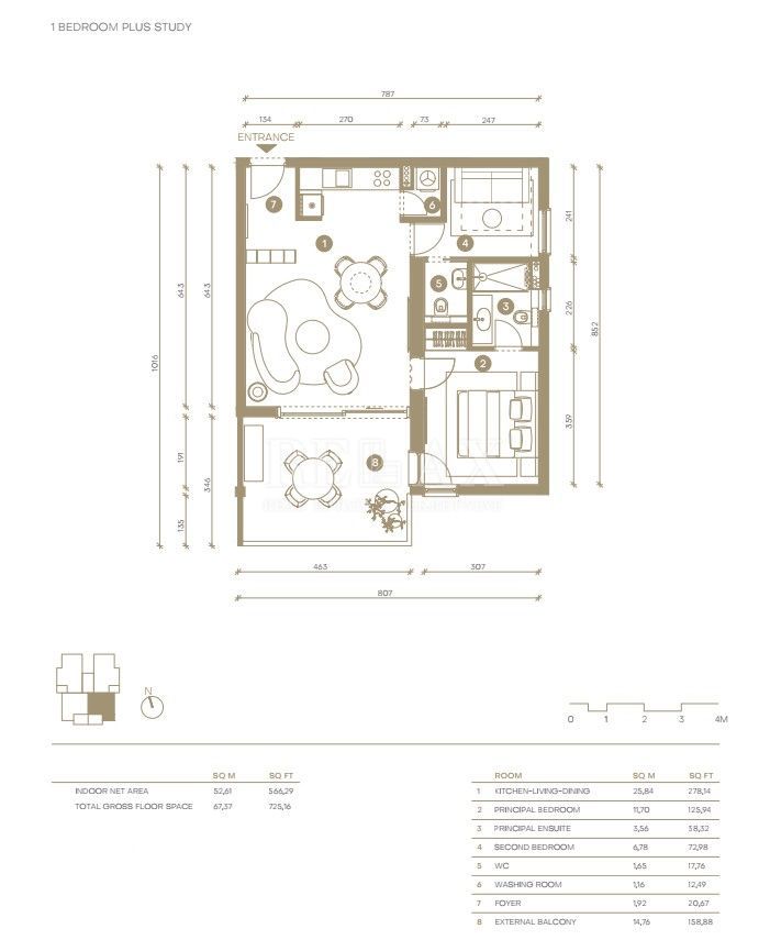 Novi Vinodolski - luksuzno stanovanje v prvi vrsti do morja