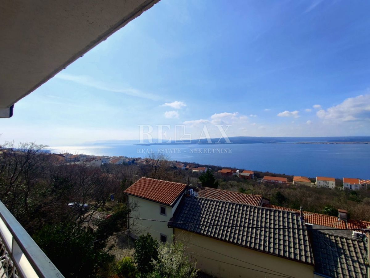 CRIKVENICA, DRAMALJ - Hiša s panoramskim pogledom na morje