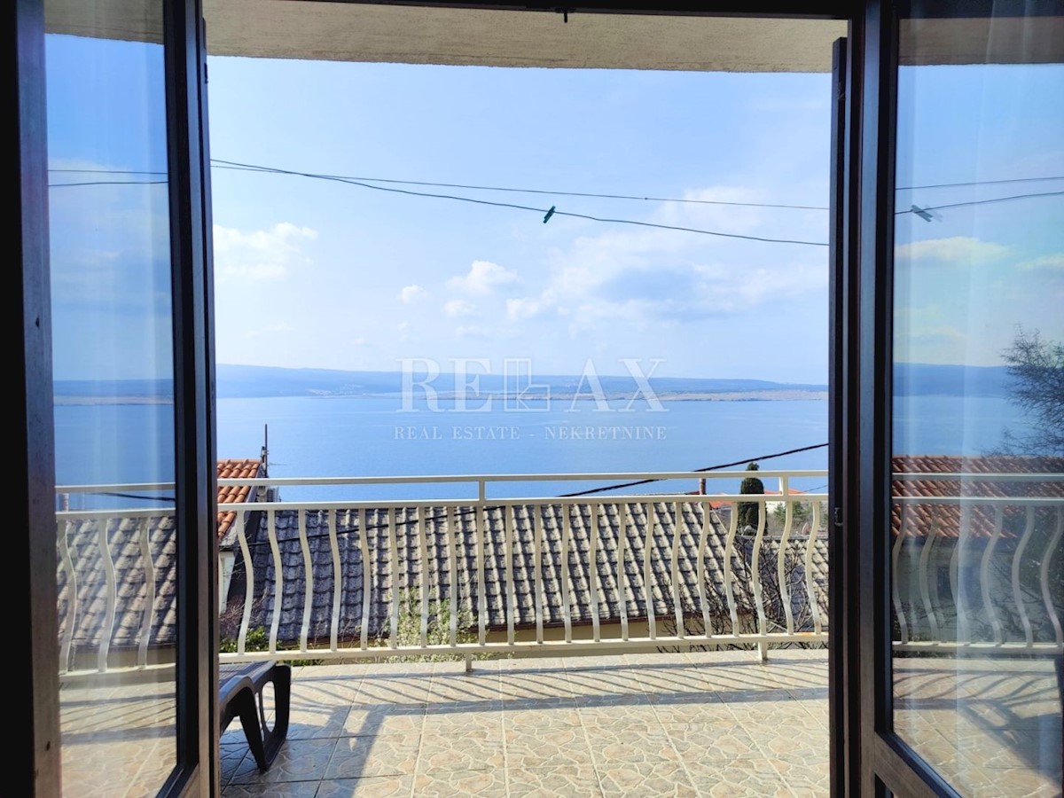 CRIKVENICA, DRAMALJ - Hiša s panoramskim pogledom na morje