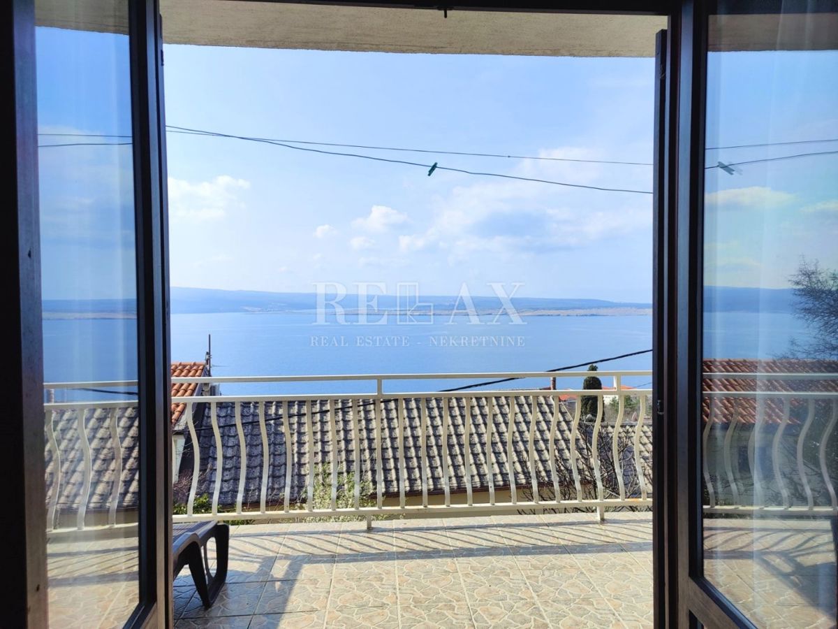 CRIKVENICA, DRAMALJ - Hiša s panoramskim pogledom na morje