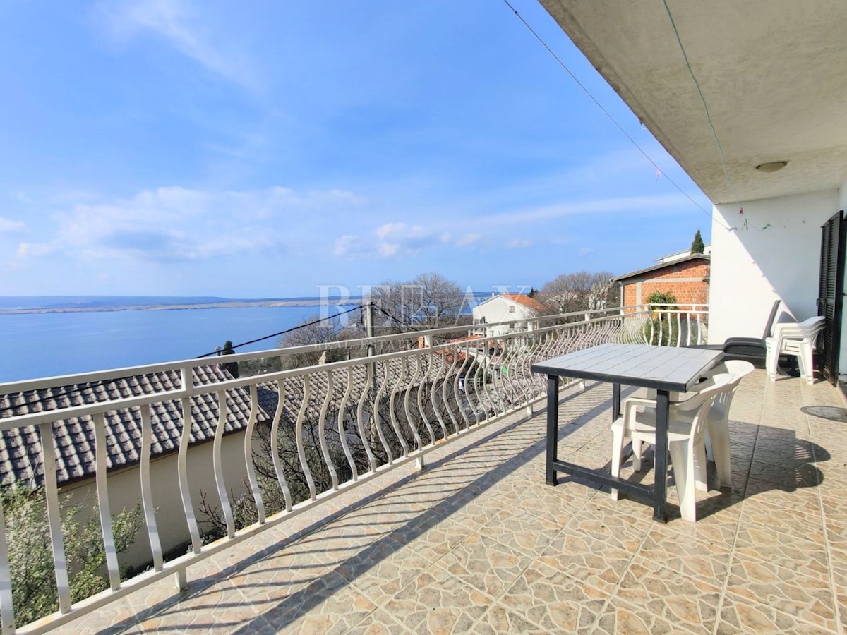 CRIKVENICA, DRAMALJ - Hiša s panoramskim pogledom na morje