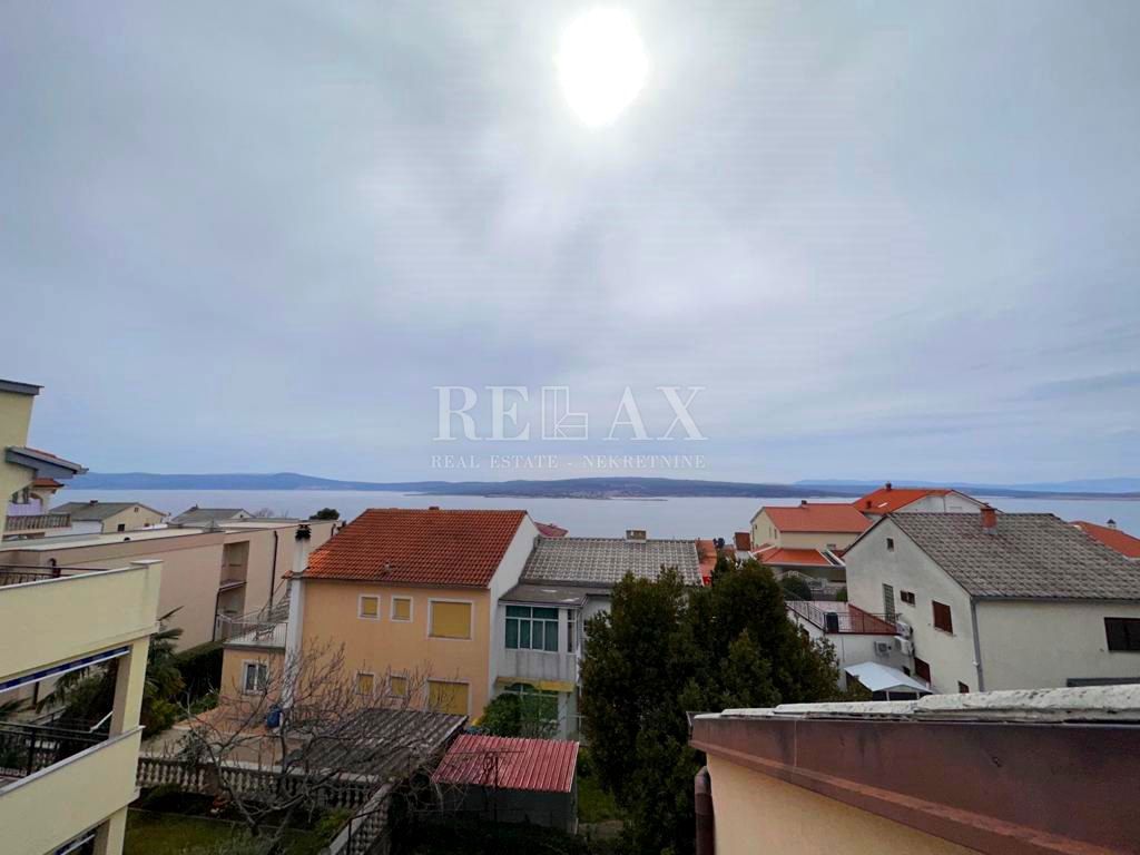 CRIKVENICA - Apartma z vrtom, pogled na morje