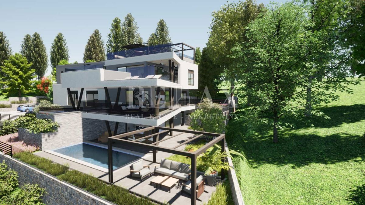 Rijeka, Kozala - ekskluzivna vila s tremi apartmaji