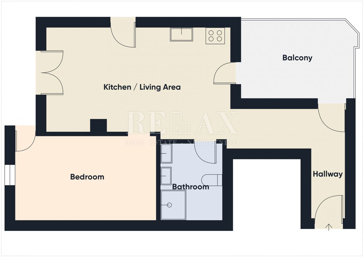 Crikvenica - apartma s pogledom na morje